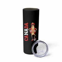 Canada Soccer Fan Marcus The Worm Skinny Tumbler Country Football Gift