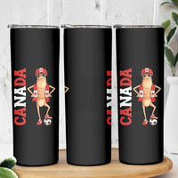 Canada Soccer Fan Marcus The Worm Skinny Tumbler Country Football Gift