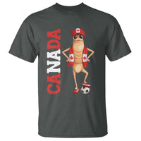 Canada Soccer Fan Marcus The Worm T Shirt Country Football Gift