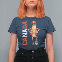 Canada Soccer Fan Marcus The Worm T Shirt For Women Country Football Gift