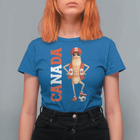 Canada Soccer Fan Marcus The Worm T Shirt For Women Country Football Gift