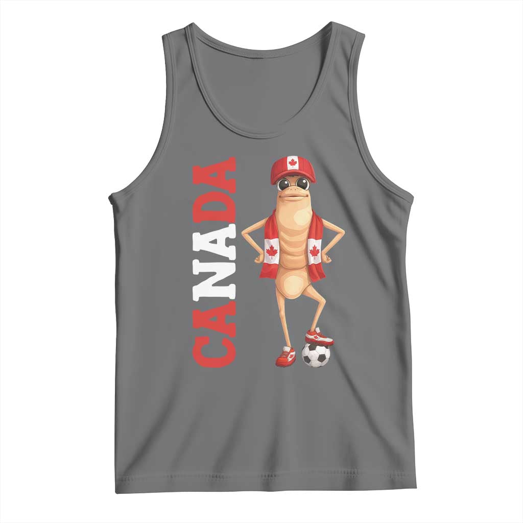 Canada Soccer Fan Marcus The Worm Tank Top Country Football Gift