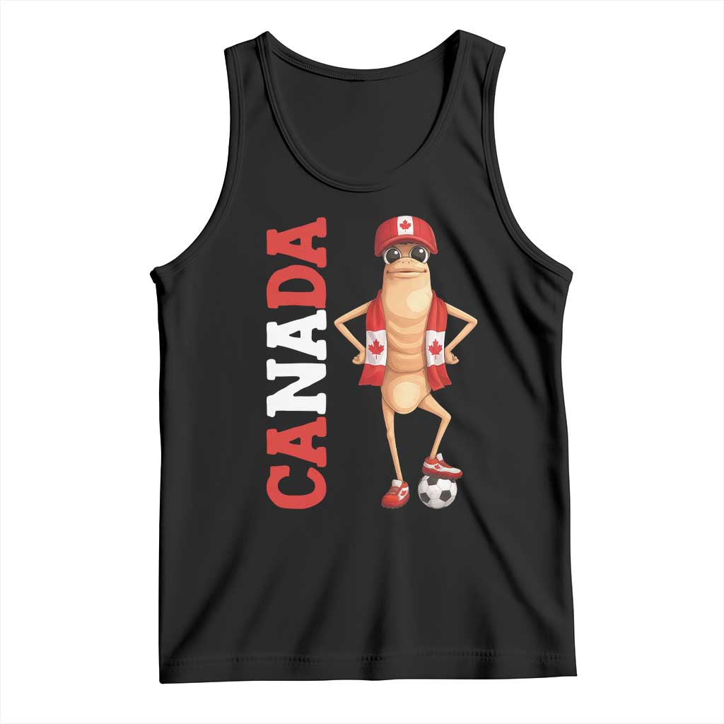 Canada Soccer Fan Marcus The Worm Tank Top Country Football Gift