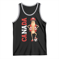 Canada Soccer Fan Marcus The Worm Tank Top Country Football Gift