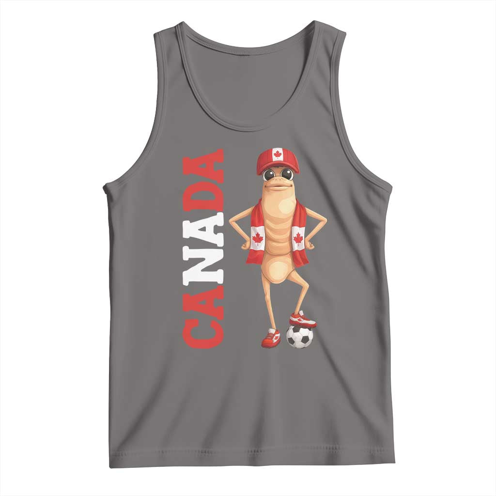 Canada Soccer Fan Marcus The Worm Tank Top Country Football Gift