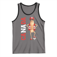 Canada Soccer Fan Marcus The Worm Tank Top Country Football Gift