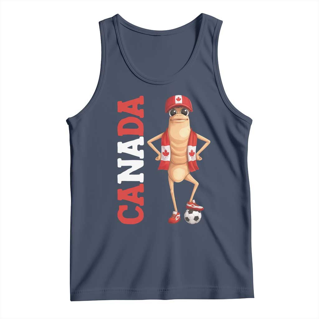 Canada Soccer Fan Marcus The Worm Tank Top Country Football Gift