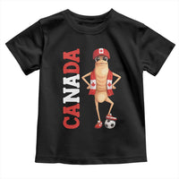 Canada Soccer Fan Marcus The Worm Toddler T Shirt Country Football Gift