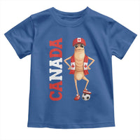 Canada Soccer Fan Marcus The Worm Toddler T Shirt Country Football Gift