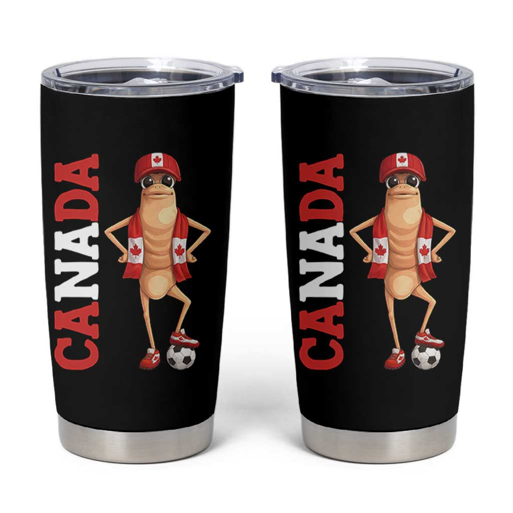 Canada Soccer Fan Marcus The Worm Tumbler Cup Country Football Gift