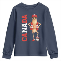 Canada Soccer Fan Marcus The Worm Youth Sweatshirt Country Football Gift