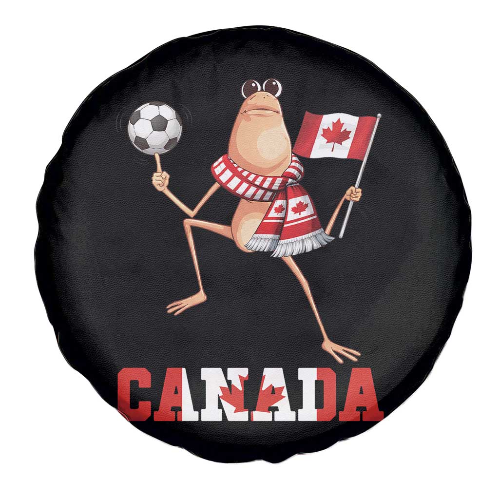 Funny Marcus The Worm Spare Tire Cover Canadian Pride Soccer Gift