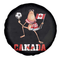 Funny Marcus The Worm Spare Tire Cover Canadian Pride Soccer Gift