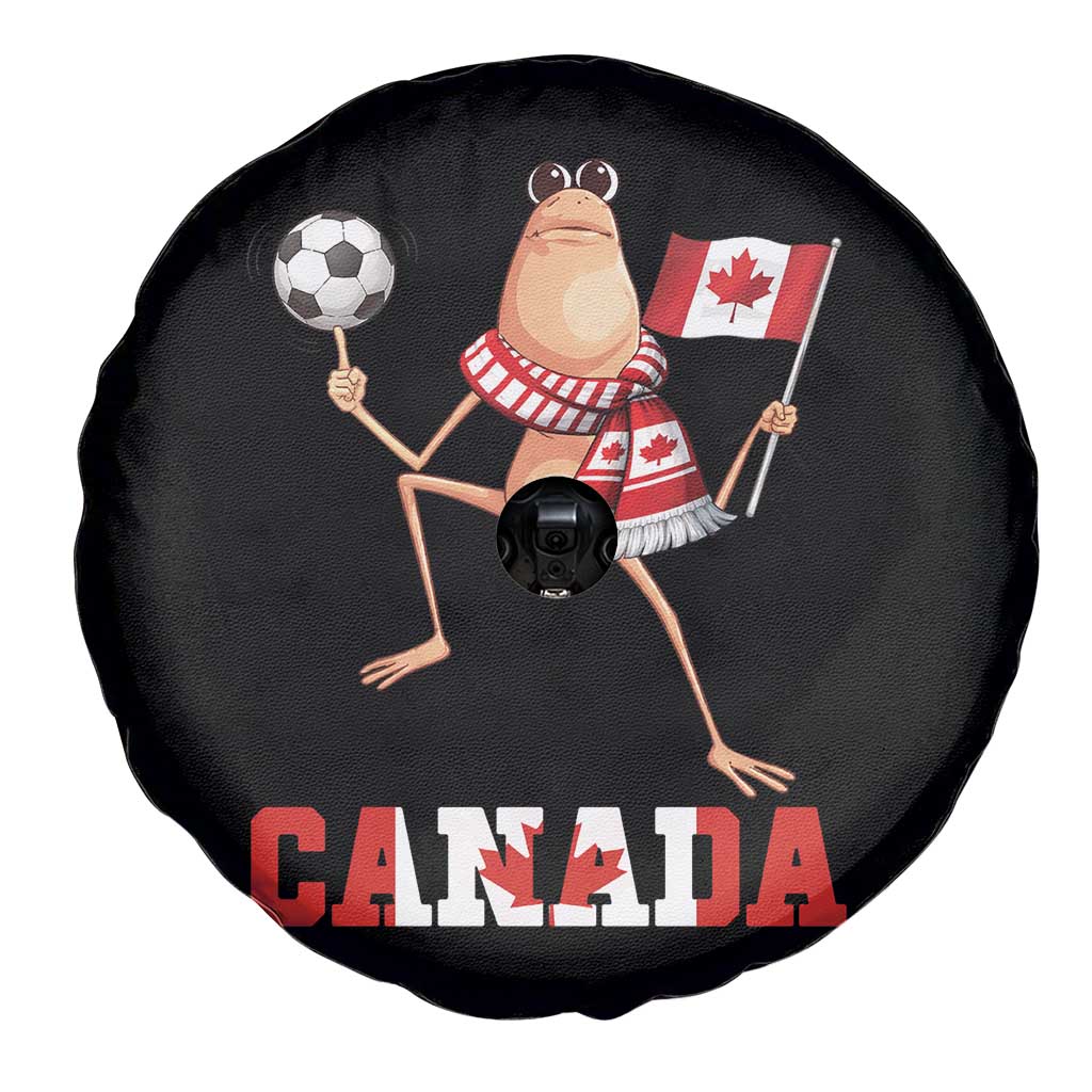 Funny Marcus The Worm Spare Tire Cover Canadian Pride Soccer Gift