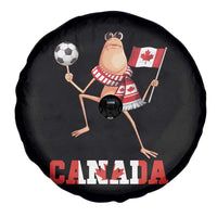 Funny Marcus The Worm Spare Tire Cover Canadian Pride Soccer Gift
