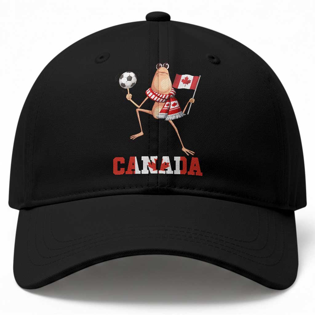 Funny Marcus The Worm Baseball Cap Canadian Pride Soccer Gift