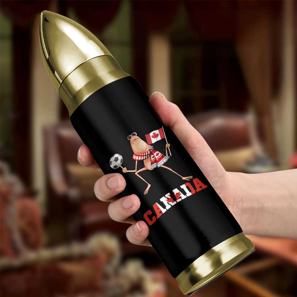 Funny Marcus The Worm Bullet Tumbler Canadian Pride Soccer Gift
