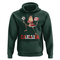 Funny Marcus The Worm Hoodie Canadian Pride Soccer Gift