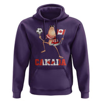 Funny Marcus The Worm Hoodie Canadian Pride Soccer Gift