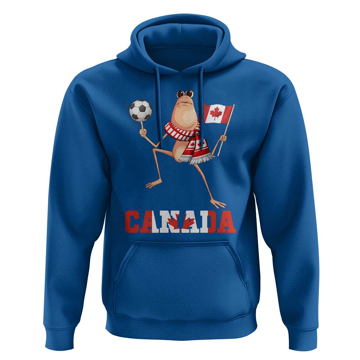 Funny Marcus The Worm Hoodie Canadian Pride Soccer Gift