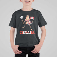 Funny Marcus The Worm T Shirt For Kid Canadian Pride Soccer Gift