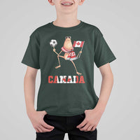 Funny Marcus The Worm T Shirt For Kid Canadian Pride Soccer Gift
