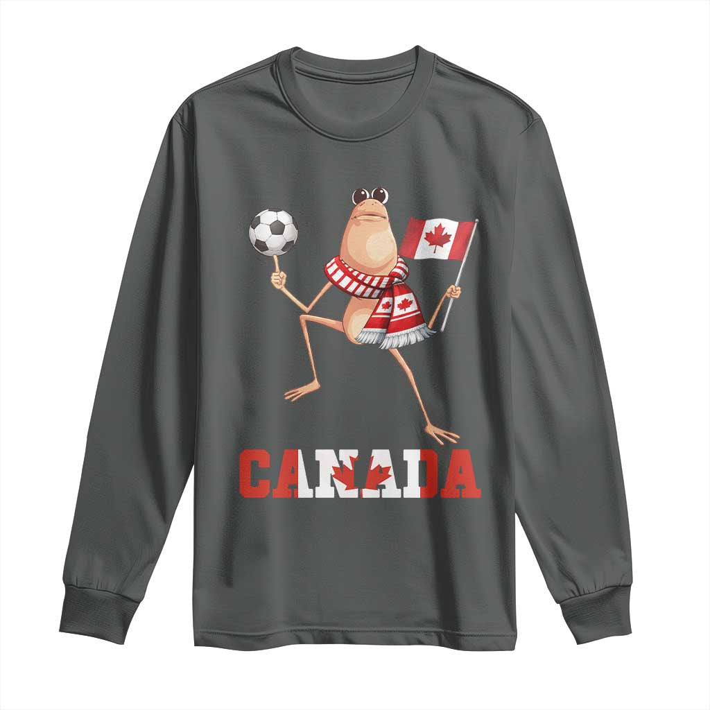 Funny Marcus The Worm Long Sleeve Shirt Canadian Pride Soccer Gift