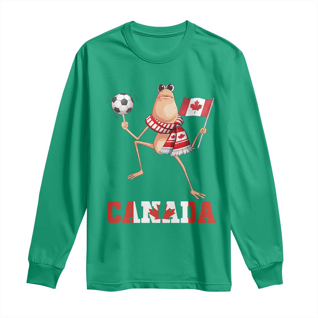 Funny Marcus The Worm Long Sleeve Shirt Canadian Pride Soccer Gift