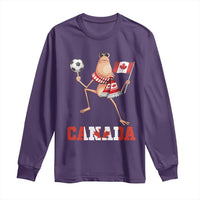 Funny Marcus The Worm Long Sleeve Shirt Canadian Pride Soccer Gift
