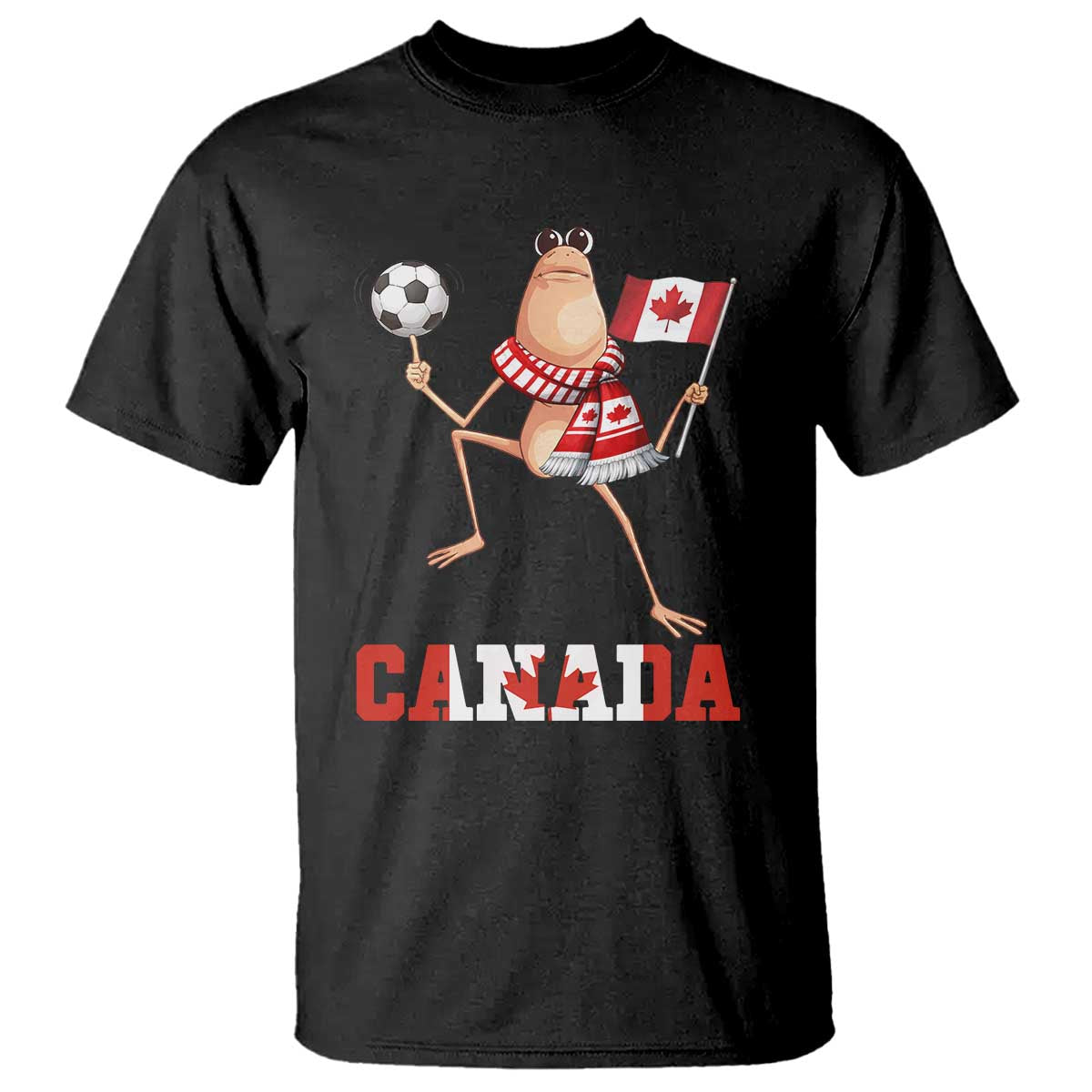 Funny Marcus The Worm T Shirt Canadian Pride Soccer Gift