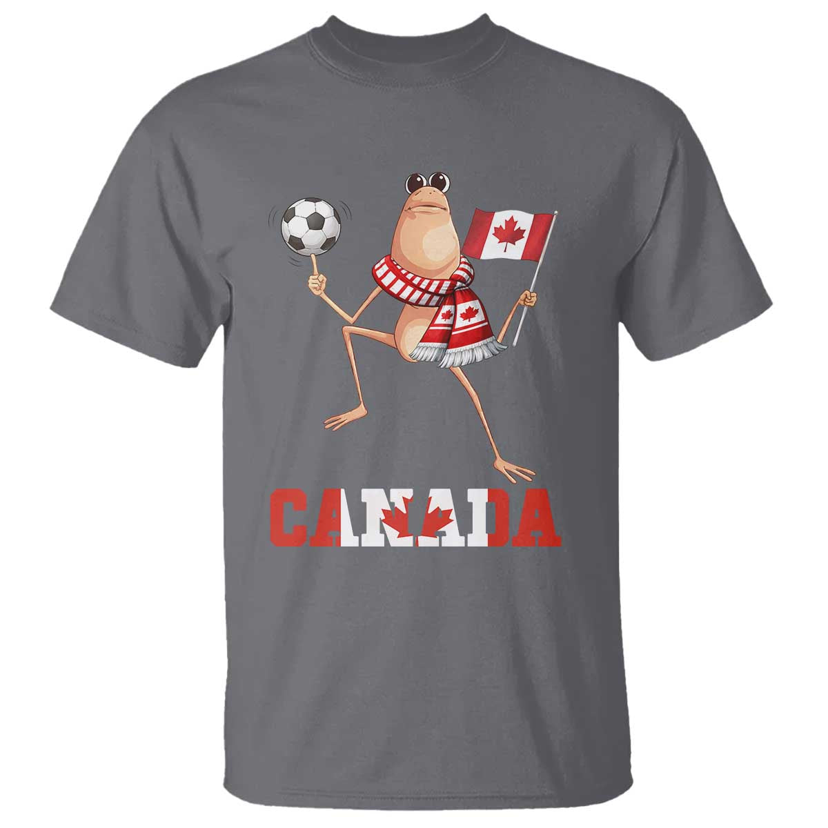 Funny Marcus The Worm T Shirt Canadian Pride Soccer Gift