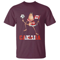 Funny Marcus The Worm T Shirt Canadian Pride Soccer Gift