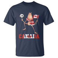 Funny Marcus The Worm T Shirt Canadian Pride Soccer Gift