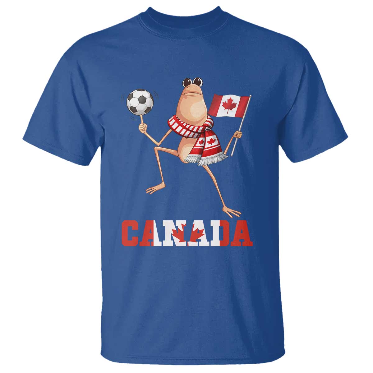 Funny Marcus The Worm T Shirt Canadian Pride Soccer Gift