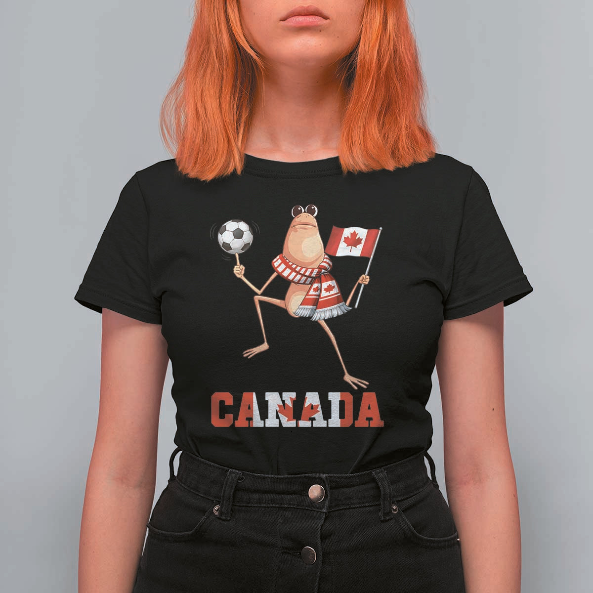 Funny Marcus The Worm T Shirt For Women Canadian Pride Soccer Gift