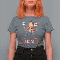 Funny Marcus The Worm T Shirt For Women Canadian Pride Soccer Gift