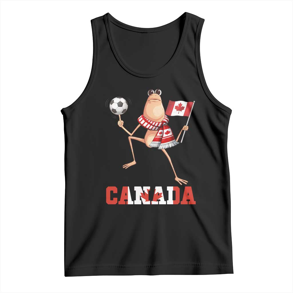 Funny Marcus The Worm Tank Top Canadian Pride Soccer Gift
