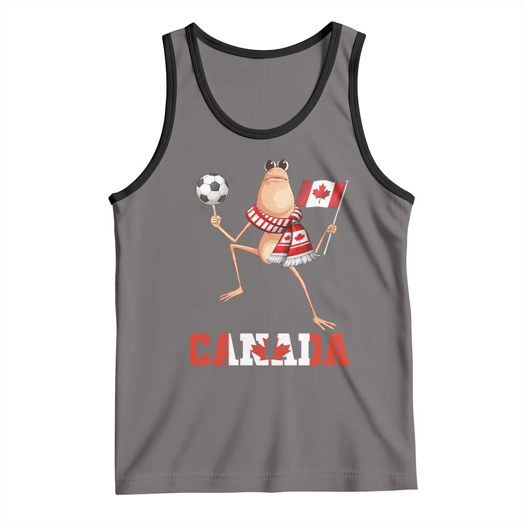 Funny Marcus The Worm Tank Top Canadian Pride Soccer Gift
