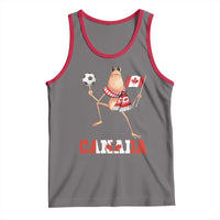 Funny Marcus The Worm Tank Top Canadian Pride Soccer Gift