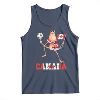 Funny Marcus The Worm Tank Top Canadian Pride Soccer Gift