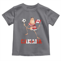 Funny Marcus The Worm Toddler T Shirt Canadian Pride Soccer Gift