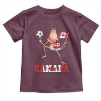 Funny Marcus The Worm Toddler T Shirt Canadian Pride Soccer Gift