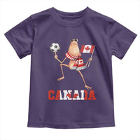 Funny Marcus The Worm Toddler T Shirt Canadian Pride Soccer Gift