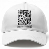 I Wear Black For My Mom Baseball Cap Melanoma Support Squad