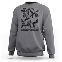 I Wear Black For My Mom Sweatshirt Melanoma Support Squad