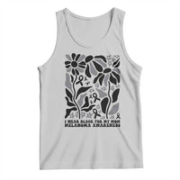 I Wear Black For My Mom Tank Top Melanoma Support Squad