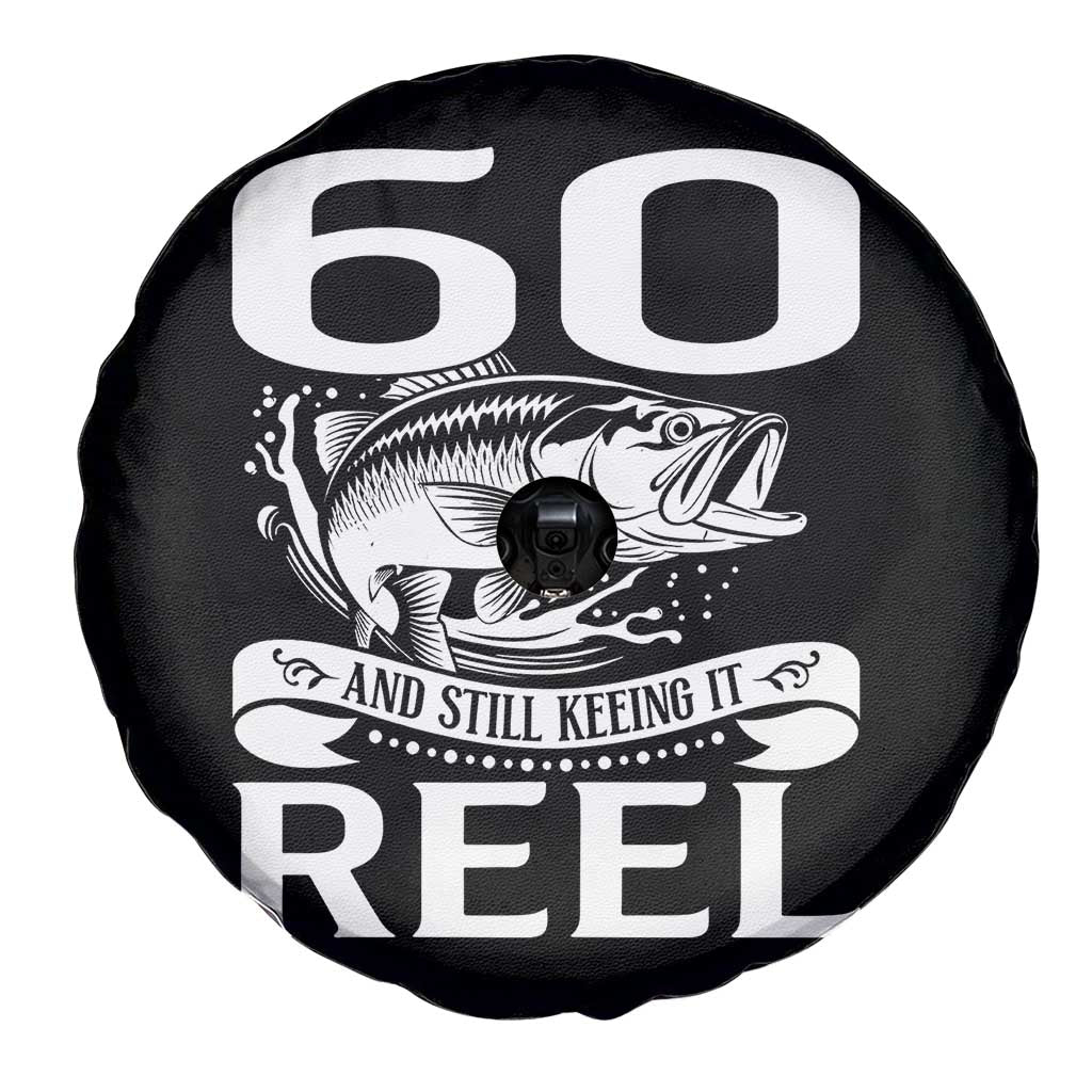 Still Keeping It Reel At 60 Spare Tire Cover Fisherman Birthday Gift