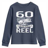 Still Keeping It Reel At 60 Youth Sweatshirt Fisherman Birthday Gift