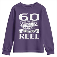 Still Keeping It Reel At 60 Youth Sweatshirt Fisherman Birthday Gift