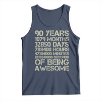 90 Years Of Being Awesome Tank Top 90th Birthday Gift Idea